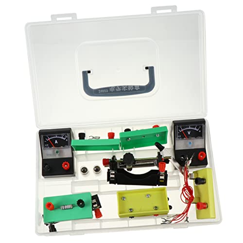 VANZACK Elektrotechnik Experimentierkasten für Schüler Physik Lernkit für Grundlegende Elektrizitätskenntnisse und Experimente Tragbar und Kompakt für Zuhause Schule und Zufällige Farbe VANZACK Elektrotechnik Experimentierkasten für Schüler Physik Lernkit für Grundlegende Elektrizitätskenntnisse und Experimente Tragbar und Kompakt für Zuhause Schule und Zufällige Farbe von VANZACK