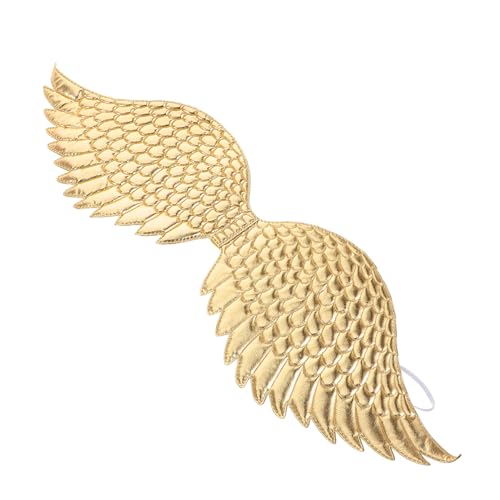 VANZACK Engelsflügel Kostüm für Goldene Dekoration für Halloween Karneval Themenpartys für Verkleidung Gartenpartys VANZACK Engelsflügel Kostüm für Goldene Dekoration für Halloween Karneval Themenpartys für Verkleidung Gartenpartys von VANZACK