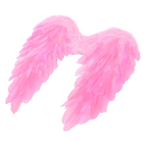 VANZACK Engelsflügel Plume Prop Rosa Dekorative Federschwingen für Bühnenperformance Weihnachtskostüm Zubehör Leichtes Ornament für Party und Fotoshooting VANZACK Engelsflügel Plume Prop Rosa Dekorative Federschwingen für Bühnenperformance Weihnachtskostüm Zubehör Leichtes Ornament für Party und Fotoshooting von VANZACK