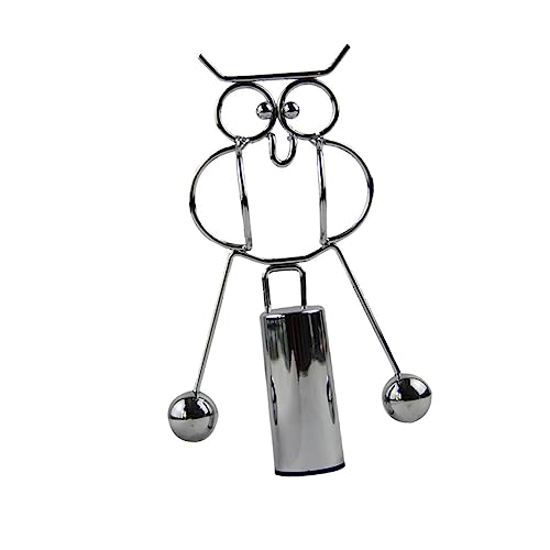 VANZACK Eule Balance Ball Tischdekoration aus Metall Langlebiges Gleichgewichtsspielzeug zur Stressreduktion und Physiklernen Vielseitige Schreibtischfigur für Büro Zuhause und Auto VANZACK Eule Balance Ball Tischdekoration aus Metall Langlebiges Gleichgewichtsspielzeug zur Stressreduktion und Physiklernen Vielseitige Schreibtischfigur für Büro Zuhause und Auto von VANZACK
