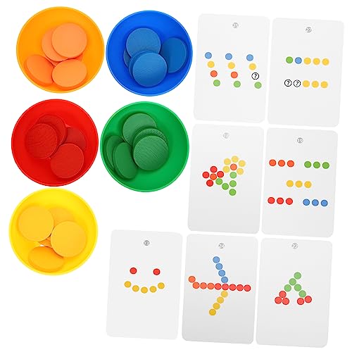 VANZACK Farbsortierbecher Lernspielzeug Bunte Montessori Sortierschalen für Vorschulkinder Hand Auge Koordination und Farberkennung Ab Jahren von VANZACK