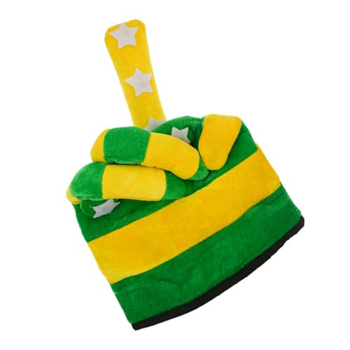 VANZACK Festliche Grüne Gestreifte Mütze für Patrick's Day Kostümzubehör Einheitsgröße Lustiger Hut für Unvergessliche Partys für Feiern Blickfang VANZACK Festliche Grüne Gestreifte Mütze für Patrick's Day Kostümzubehör Einheitsgröße Lustiger Hut für Unvergessliche Partys für Feiern Blickfang von VANZACK