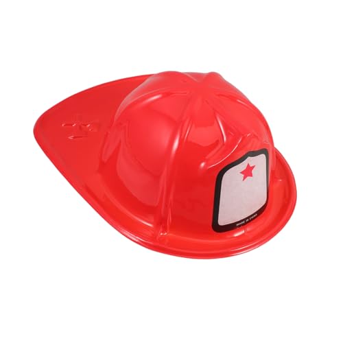 VANZACK Feuerwehrhelm Feuerwehrmann Kostüm Zubehör für Fasching Karneval Halloween Verstellbar Leicht und Bequem Feuerwehrhut für Rollenspiel und Kostümparty VANZACK Feuerwehrhelm Feuerwehrmann Kostüm Zubehör für Fasching Karneval Halloween Verstellbar Leicht und Bequem Feuerwehrhut für Rollenspiel und Kostümparty von VANZACK