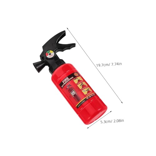 VANZACK Feuerwehrmann Spielset für Teiliges Rollenspiel mit Realistischem Feuerlöscher Fördert Teamwork und Brandschutzbewusstsein für Kreative Feuerwehr und Kostümspiele von VANZACK