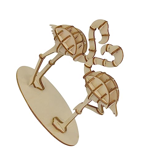 VANZACK Flamingo Holzpuzzle für Kreatives DIY Puzzle Hand Auge Koordination und Intellektueller Entwicklung Sicheres von VANZACK