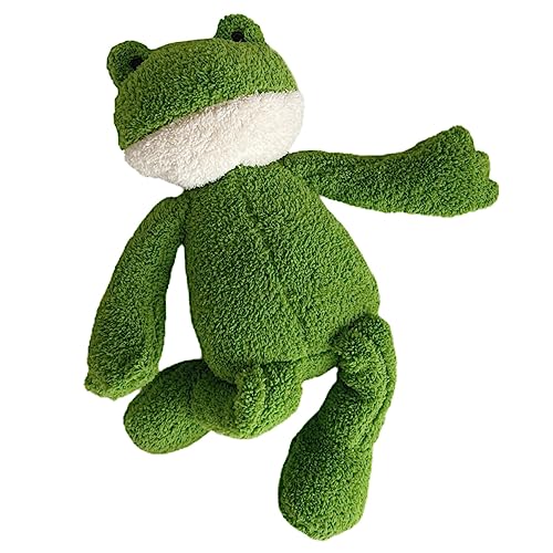VANZACK Gefüllte Frösche Plüschspielzeug Lustige Cartoon Frösche Kuscheltier Für Weiche Dekoration Für Kleine Frösche von VANZACK