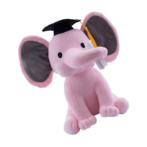 VANZACK Graduationsplüschtier Elefant Doktorhut Dekorativ Kuscheliger Abschlussgeschenk Desktop Deko Geschenkidee für Freunde Familie VANZACK Graduationsplüschtier Elefant Doktorhut Dekorativ Kuscheliger Abschlussgeschenk Desktop Deko Geschenkidee für Freunde Familie von VANZACK