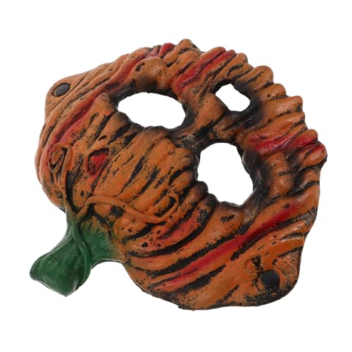 VANZACK Grusel Kürbismaske für Erwachsene Universalgröße Realistisches Halloween Party Kostümaccessoire für Fasching Karneval Cosplay Events VANZACK Grusel Kürbismaske für Erwachsene Universalgröße Realistisches Halloween Party Kostümaccessoire für Fasching Karneval Cosplay Events von VANZACK
