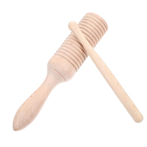 VANZACK Trommelspielzeug Für Jungen Und Mädchen Guiro Aus Holz Für Kleinkinder Musikspielzeug Für Jungen Und Mädchen Vorschulmusikinstrument Für Die Früherziehung von VANZACK