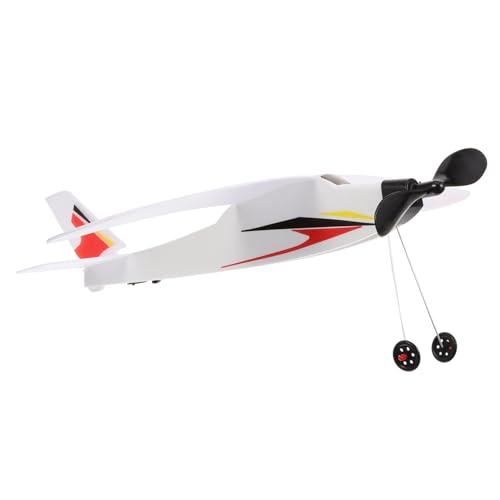 VANZACK Gummiband Angetriebenes Flugzeug Segelflugmodell für Outdoor DIY Bastelset Sekunden Flugdauer und Einfachem Zusammenbau Zufälliger Stil von VANZACK