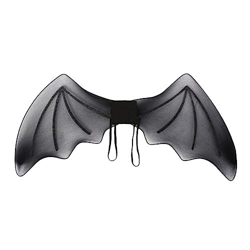 VANZACK Halloween Cosplay Flügel Schwarze Fledermausflügel Für Halloween Party Zubehör Für Karneval Und Kostümpartys VANZACK Halloween Cosplay Flügel Schwarze Fledermausflügel Für Halloween Party Zubehör Für Karneval Und Kostümpartys von VANZACK