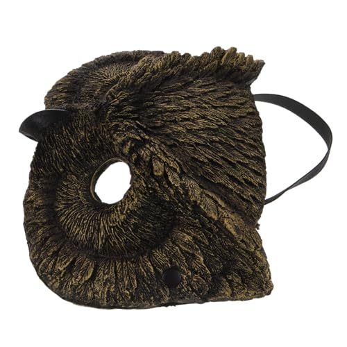VANZACK Halloween Cosplay Maske PU Material Wiederverwendbare Kostüm Maske für Partys Leicht Atmungsaktiv Elastischer Band für Optimalen Sitz für Halloween Maskenbälle von VANZACK
