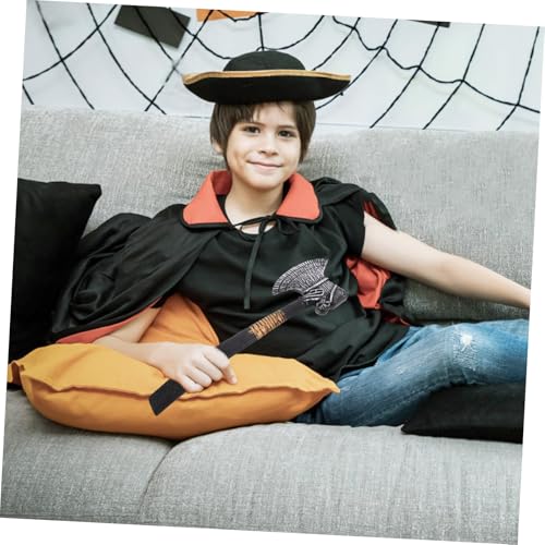 VANZACK Halloween Deko Piraten Axt Kunststoff Leicht Handlich für Kostüm Party Requisit Schwarz für Kreative Rollenspiele VANZACK Halloween Deko Piraten Axt Kunststoff Leicht Handlich für Kostüm Party Requisit Schwarz für Kreative Rollenspiele von VANZACK