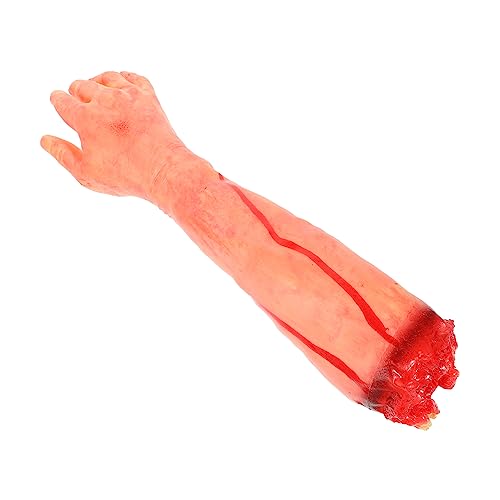 VANZACK Halloween Gruselige Deko Falscher Körper Mit Abgetrennter Hand Realistisches Halloween Prop Für Horror Fans Und Gruselkostüme Für Halloween Dekorationen von VANZACK