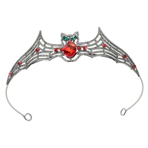 VANZACK Halloween Haarreif Damen Fledermaus Design Kopfband Unisex Vielseitig für Party Alltag Festliche Krone Dunkles Accessoire VANZACK Halloween Haarreif Damen Fledermaus Design Kopfband Unisex Vielseitig für Party Alltag Festliche Krone Dunkles Accessoire von VANZACK