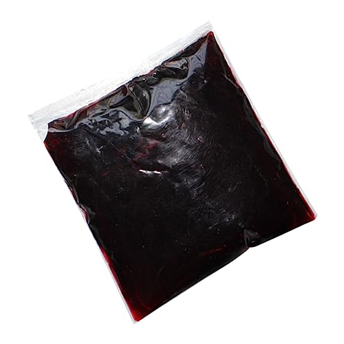 VANZACK Halloween Imitiertes Essbares Kunstblut für Film Make Up und Partydekoration Realistisches Rotes Plasma für Horror Effekte und Halloween Kostüm Requisiten von VANZACK