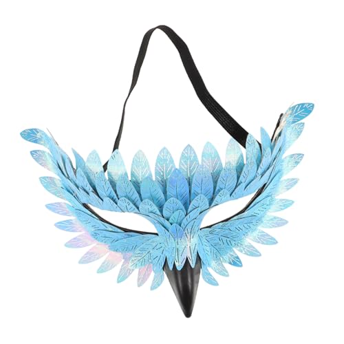 VANZACK Halloween Schnabelmaske Halloween Kostümmaske Scary Maske Eulenmaske Maskerade Tier-Cosplay-Maske Vogelkostüm für Erwachsene Plastik Himmelblau VANZACK Halloween Schnabelmaske Halloween Kostümmaske Scary Maske Eulenmaske Maskerade Tier-Cosplay-Maske Vogelkostüm für Erwachsene Plastik Himmelblau von VANZACK