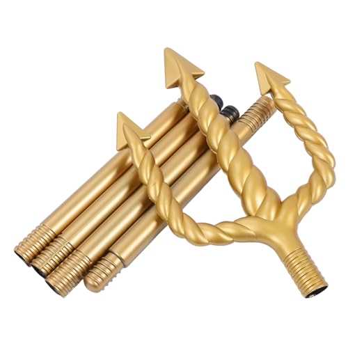 VANZACK Halloween Spiralspeer aus Kunststoff Sicher Abgerundete Spitzen Schnelles Schraubmontagesystem Detailreiches Design für Teufel Cosplay und Bühnenauftritte für Kostümpartys und VANZACK Halloween Spiralspeer aus Kunststoff Sicher Abgerundete Spitzen Schnelles Schraubmontagesystem Detailreiches Design für Teufel Cosplay und Bühnenauftritte für Kostümpartys und von VANZACK