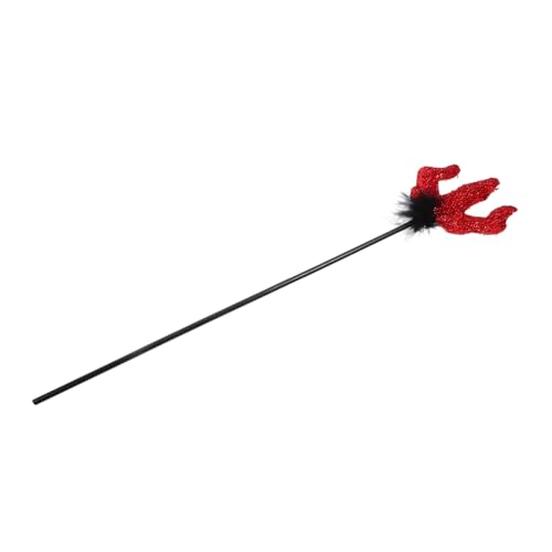 VANZACK Halloween Teufelsgabel Rot Cosplay Requisite Leicht Tragbar Für Party Dekoration Bühne von VANZACK