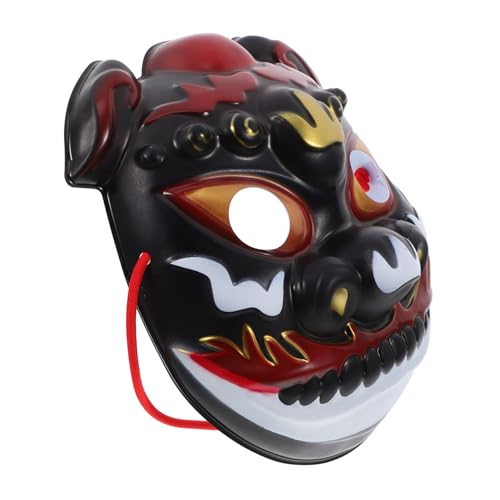 VANZACK Halloween Tiermaske Schwarz Abs Gruselig Cosplay Maske für Karneval Kostümparty Fasching VANZACK Halloween Tiermaske Schwarz Abs Gruselig Cosplay Maske für Karneval Kostümparty Fasching von VANZACK