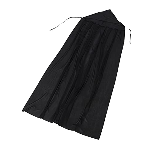 VANZACK Halloween Vampirumhang Einlagiger Schwarzer Kapuzenumhang Mystischer Cosplay Cape für Damen und Herren für Halloween und Kostümpartys Einfach zu Tragen und Vielseitig Kombinierbar VANZACK Halloween Vampirumhang Einlagiger Schwarzer Kapuzenumhang Mystischer Cosplay Cape für Damen und Herren für Halloween und Kostümpartys Einfach zu Tragen und Vielseitig Kombinierbar von VANZACK