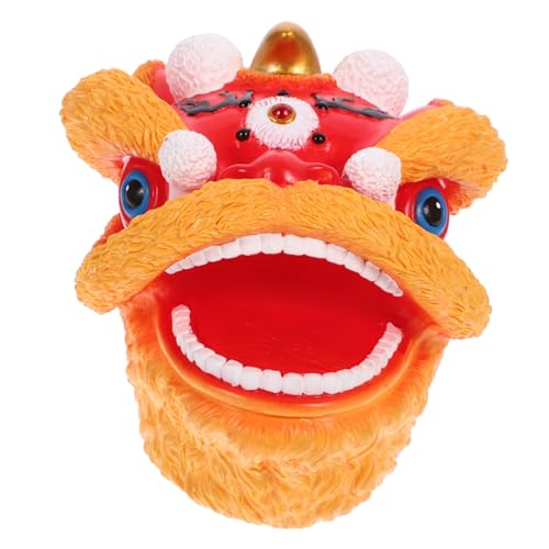 VANZACK Handpuppe Kreative Tier Handpuppe Aus Weichem Rote Chinesische Löwenkopf Für Geschichtenerzählen Motorikspielzeug VANZACK Handpuppe Kreative Tier Handpuppe Aus Weichem Rote Chinesische Löwenkopf Für Geschichtenerzählen Motorikspielzeug von VANZACK