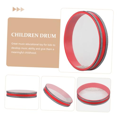 VANZACK Handtrommel Wellentrommel Musikinstrument Ozeantrommel Rotes Orff Eltern Junge Mädchen Interaktiv Geschenk VANZACK Handtrommel Wellentrommel Musikinstrument Ozeantrommel Rotes Orff Eltern Junge Mädchen Interaktiv Geschenk von VANZACK