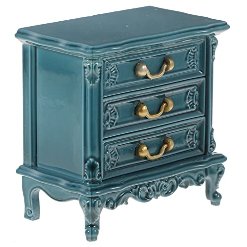 VANZACK Hausmöbel Blauer Mini Dekorationsschrank Puppenhaus Zubehör Exquisites Kleines Schrank Modell Für Kreatives Rollenspiel Im Puppenhaus VANZACK Hausmöbel Blauer Mini Dekorationsschrank Puppenhaus Zubehör Exquisites Kleines Schrank Modell Für Kreatives Rollenspiel Im Puppenhaus von VANZACK