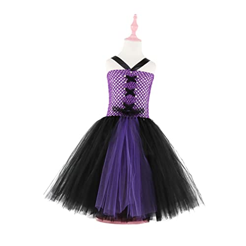 VANZACK Hexenkostüm Tüllrock Cosplay Kleid für Halloween Fasching Karneval Party Kostüm Mädchen Atmungsaktiv Leicht VANZACK Hexenkostüm Tüllrock Cosplay Kleid für Halloween Fasching Karneval Party Kostüm Mädchen Atmungsaktiv Leicht von VANZACK