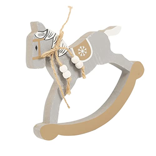 VANZACK Hölzerne Rocking Horse Dekoration Mini Desktop Holz Schaukel Ornament Für Kindergeschenk Und Stilvolle Desktop Dekoration VANZACK Hölzerne Rocking Horse Dekoration Mini Desktop Holz Schaukel Ornament Für Kindergeschenk Und Stilvolle Desktop Dekoration von VANZACK