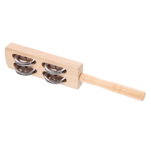 VANZACK Holz Jingle Sticks Für Handheld Schüttelspielzeug Musikalisches Lernspielzeug Der Rhythmus Affinität Für Einsatz Im Kindergarten Hause von VANZACK
