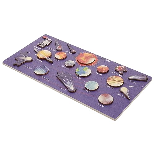 VANZACK Holz Puzzle Sonnensystem Lernspielzeug Interaktives Planetensystem Matching Board für Kreatives Kognitives Lernspielzeug Eltern Junge Mädchen VANZACK Holz Puzzle Sonnensystem Lernspielzeug Interaktives Planetensystem Matching Board für Kreatives Kognitives Lernspielzeug Eltern Junge Mädchen von VANZACK