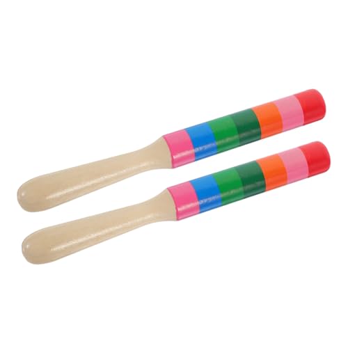 VANZACK Holz Rhythmus Sticks Percussion Instrument Klanghölzer mit Abgerundeten Kanten Sicher für Musikalisches Lernspielzeug Langlebig und Klarer Sound für Aufführungen VANZACK Holz Rhythmus Sticks Percussion Instrument Klanghölzer mit Abgerundeten Kanten Sicher für Musikalisches Lernspielzeug Langlebig und Klarer Sound für Aufführungen von VANZACK