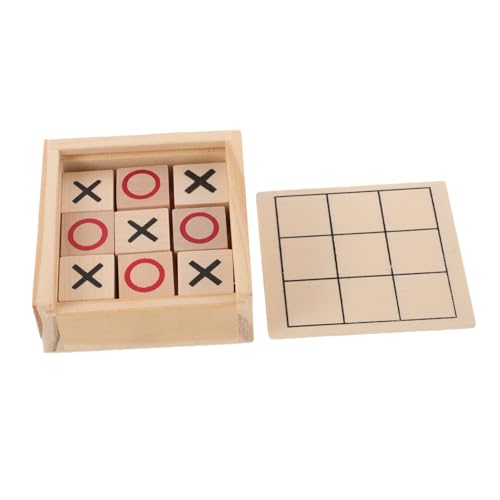 VANZACK Holz Spiel Tragbares Toe Brettspiel Für Altersgruppen Logisches Strategisches Lernen Familien Spaß Reise VANZACK Holz Spiel Tragbares Toe Brettspiel Für Altersgruppen Logisches Strategisches Lernen Familien Spaß Reise von VANZACK