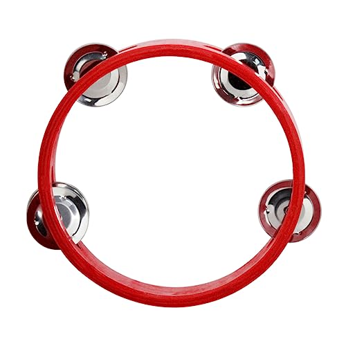 VANZACK Holz Tamburin Jingle Bell Musikinstrument Ergonomisch Leicht Handlich Pädagogisches Glockenspiel für Tanz und Percussion Erwachsene VANZACK Holz Tamburin Jingle Bell Musikinstrument Ergonomisch Leicht Handlich Pädagogisches Glockenspiel für Tanz und Percussion Erwachsene von VANZACK