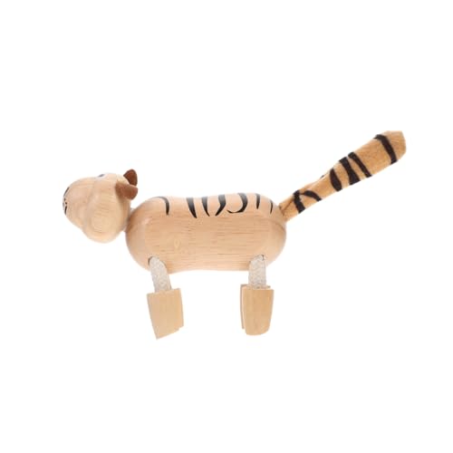 VANZACK Holztiere Spielzeug Für Kinderzimmer Lifelike Tierfigur Aus Sicherem Holz Kreative Deko Pädagogisches Spielzeug Für Frühe Entwicklung Für Kleine Tierliebhaber von VANZACK