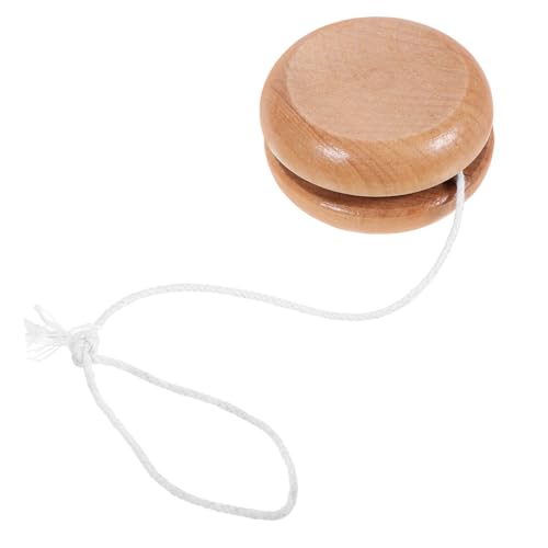 VANZACK Holz Yo Yo Klein Handlich Langlebig Unisex Outdoor Lernspielzeug Feinbearbeitung von VANZACK
