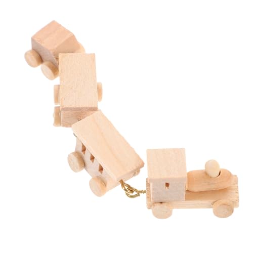 VANZACK Holz Zugspielzeug Für Puppenhaus Dekoratives Zug Ornament Farbenfroh Für Puppenhaus Mini Zug Deko VANZACK Holz Zugspielzeug Für Puppenhaus Dekoratives Zug Ornament Farbenfroh Für Puppenhaus Mini Zug Deko von VANZACK
