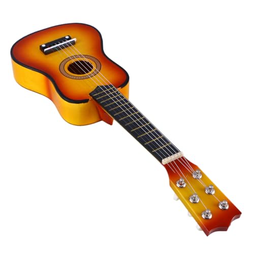 VANZACK Holzgitarre Für Gitarrenspielzeug Musikinstrument Für Frühkindliche Bildung Lernspielzeug Für Jungen Und Sonnenfarbe VANZACK Holzgitarre Für Gitarrenspielzeug Musikinstrument Für Frühkindliche Bildung Lernspielzeug Für Jungen Und Sonnenfarbe von VANZACK