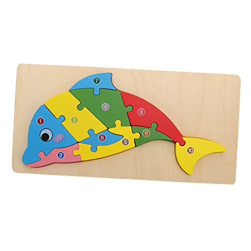 VANZACK Holzpuzzle Für Pädagogisches Zur Frühen Tier Und Verkehrsmittel Formen Kognitives Lernspielzeug Aus Holz Für Vorschulkinder von VANZACK