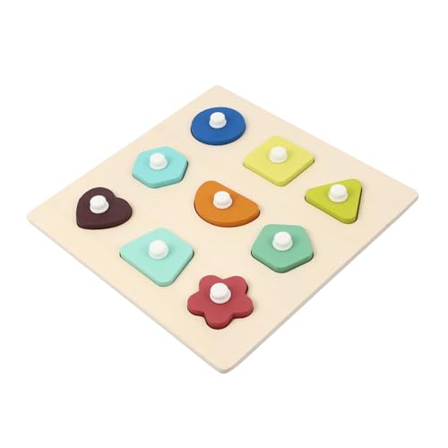VANZACK Holzpuzzle Holzspielzeug Lernspielzeug für Kleinkinder Montessori Pädagogisches Greifpuzzle Auge Hand koordination und Vorstellungskraft VANZACK Holzpuzzle Holzspielzeug Lernspielzeug für Kleinkinder Montessori Pädagogisches Greifpuzzle Auge Hand koordination und Vorstellungskraft von VANZACK
