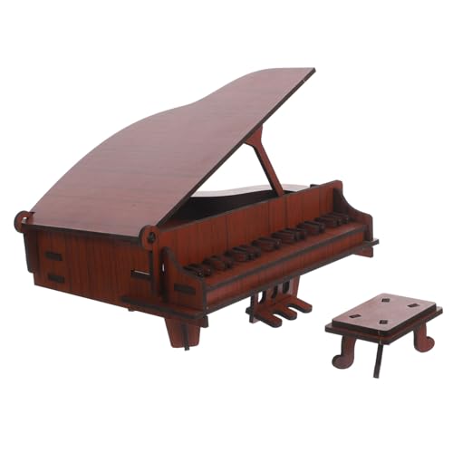 VANZACK Holzpuzzle Klavier Modell DIY Handwerk Lernspielzeug für Konzentration Hand Auge koordination Kreatives Pädagogisches von VANZACK