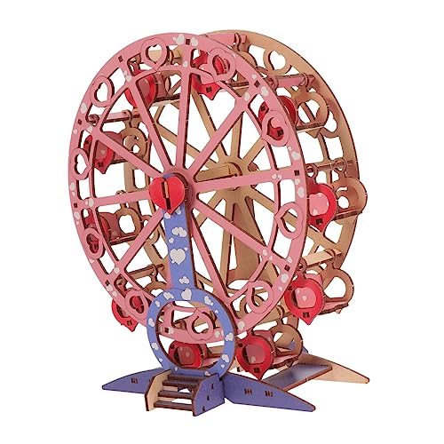 VANZACK Holzpuzzle Lernspielzeug Ferris Wheel Jigsaw Kognitives DIY Modell Fördert Kreativität und Vorstellungskraft Entspannend Dekoratives Lernspielzeug VANZACK Holzpuzzle Lernspielzeug Ferris Wheel Jigsaw Kognitives DIY Modell Fördert Kreativität und Vorstellungskraft Entspannend Dekoratives Lernspielzeug von VANZACK