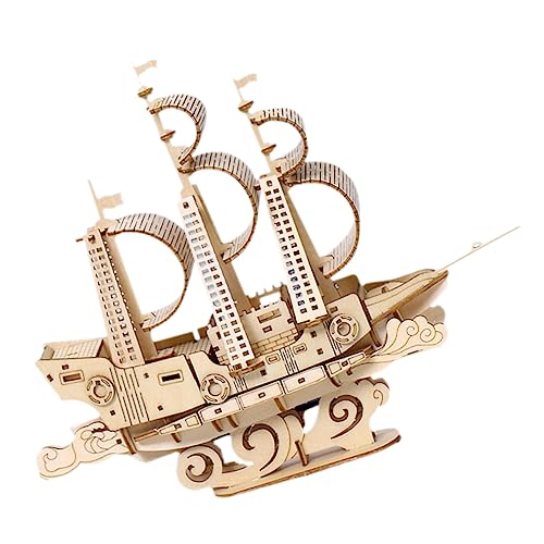 VANZACK Holzpuzzle Segelboot Modell Für DIY Nautisches Boot Puzzle Aus Hochwertigem Holz Perfektes Eltern Interaktion VANZACK Holzpuzzle Segelboot Modell Für DIY Nautisches Boot Puzzle Aus Hochwertigem Holz Perfektes Eltern Interaktion von VANZACK