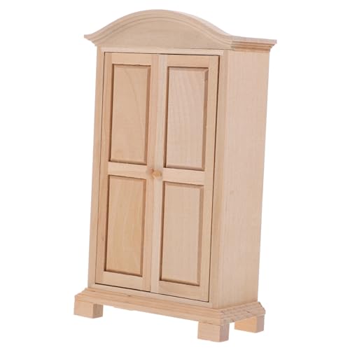 VANZACK Holzschrank Modell Für Puppenhaus DIY Puppenhaus Möbel Handgefertigter Kleiner Schrank Naturfarbe Für Puppenstubenmöbel Und Kleine Puppenfiguren VANZACK Holzschrank Modell Für Puppenhaus DIY Puppenhaus Möbel Handgefertigter Kleiner Schrank Naturfarbe Für Puppenstubenmöbel Und Kleine Puppenfiguren von VANZACK