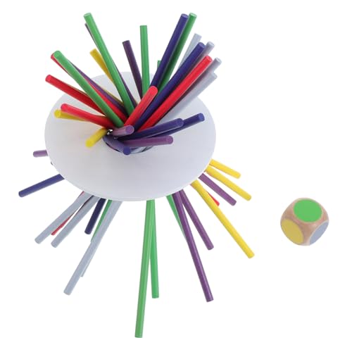VANZACK Holzspielzeug Bunte Balance Stäbe für Kleinkinder Montessori Feinmotorik und Geduld Kreatives Familienspiel für Drinnen und Draußen Sicher und Langlebig VANZACK Holzspielzeug Bunte Balance Stäbe für Kleinkinder Montessori Feinmotorik und Geduld Kreatives Familienspiel für Drinnen und Draußen Sicher und Langlebig von VANZACK