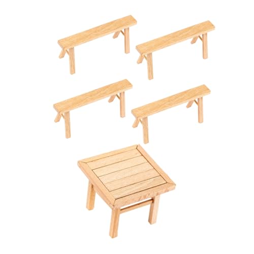 VANZACK Holzspielzeug DIY Bausatz Tisch und Stühle Kinderpädagogik Frühförderung Hand Auge Koordination Motorikförderung Holzmodell Sicher Glatt Poliert VANZACK Holzspielzeug DIY Bausatz Tisch und Stühle Kinderpädagogik Frühförderung Hand Auge Koordination Motorikförderung Holzmodell Sicher Glatt Poliert von VANZACK