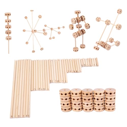 VANZACK Holzspielzeug Teiliges Bausteine aus Sicherem Langlebigem Holz Pädagogisches Konstruktionsspielzeug für Kreatives Bauen und Motorische Entwicklung Geeignet für Kinderzimmer und VANZACK Holzspielzeug Teiliges Bausteine aus Sicherem Langlebigem Holz Pädagogisches Konstruktionsspielzeug für Kreatives Bauen und Motorische Entwicklung Geeignet für Kinderzimmer und von VANZACK