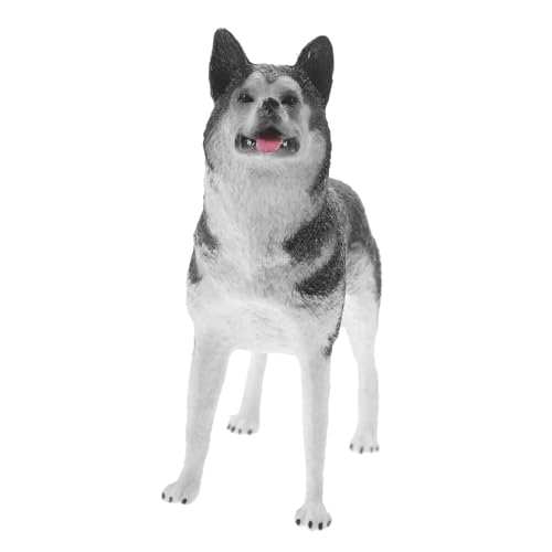 VANZACK Hundestatue aus Kunststoff Realistische Husky Hundfigur Kleiner Hundeschmuck für Tischdekoration Lernspielzeug für Mikrolandschaften und Heimdekoration VANZACK Hundestatue aus Kunststoff Realistische Husky Hundfigur Kleiner Hundeschmuck für Tischdekoration Lernspielzeug für Mikrolandschaften und Heimdekoration von VANZACK