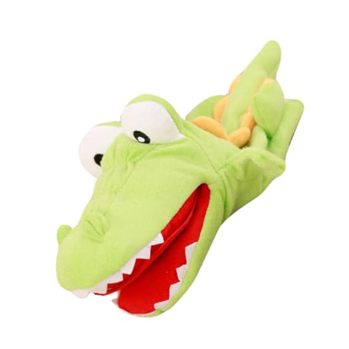 VANZACK Interaktive Alligator Handpuppe Für Stoffspielzeug Für Rollenspiele Und Geschichtenerzählen Für Eltern Interaktion von VANZACK